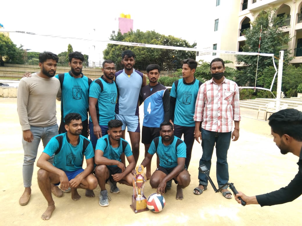 Al-Ameen College of Law winner in Founder’s day Volleyball Tournament on 6th Sep 2021